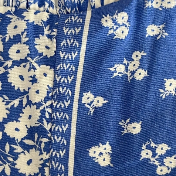 Lost + Wander Love Me True Floral Mini Dress in Blue - Size Medium - Picture 6 of 9